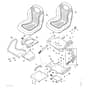 John Deere XUV560 - PC12783 - Seat - ST847721