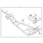 John Deere XUV560 - PC12783 - Blade Mounting - ST851808