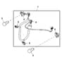 John Deere XUV560E - PC13269 - Headlight Wiring - ST1025826