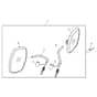 John Deere XUV560E - PC16086 - Exterior Mirror - ST1009534