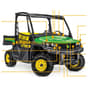 John Deere XUV560E S4 S.N. 040001 Gator - Quick Reference Guide