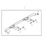 John Deere XUV590E - PC13272 - Rear Bumper - ST613939