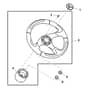 John Deere XUV590E - PC13272 - Sport Steering - ST850480