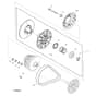 John Deere XUV590E - PC16083 - Secondary Drive - ST1000501