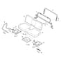 John Deere XUV590E - PC16087 - Bench Seat - ST1001292