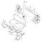 John Deere XUV590E - PC16087 - Bench Seat - ST1001295
