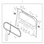 John Deere XUV590i - PC12784 - Rear Panel - ST849237