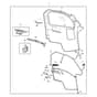 John Deere XUV590i - PC12784 - Cab Door - ST850237