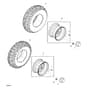 John Deere XUV590i - PC12785 - Wheels - ST847682