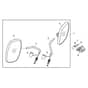 John Deere XUV590M - PC13271 - Exterior Mirror - ST848562