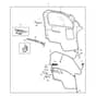 John Deere XUV590M - PC13271 - Cab Door - ST850237