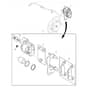 John Deere XUV590M - PC13271 - Brake Caliper (020001 - ) - ST928979
