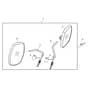 John Deere XUV590M - PC16084 - Exterior Mirror - ST1009534