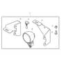 John Deere XUV590M - PC16088 - Projector Light - ST1008841