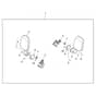 John Deere XUV590M - PC16088 - Side Mirrors - ST1008877