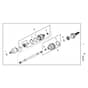 John Deere XUV825E - PC13310 - Front Axle - ST897605