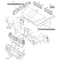 John Deere XUV825E - PC13310 - Hood - ST897881