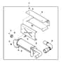 John Deere XUV825E - PC13310 - Muffler Kit - ST927147