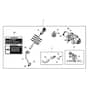 John Deere XUV825i - PC9958 - Winch Kit - ST919079