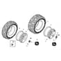 John Deere XUV825M - PC13308 - Wheels - ST897007