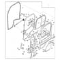 John Deere XUV825M - PC13308 - Door Kit - ST904676
