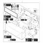 John Deere XUV825M - PC13308 - Side Opening ( - 060000) - ST927023