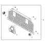 John Deere XUV825M - PC13308 - Rear Screen - ST927080