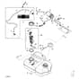 John Deere XUV825M - PC13309 - Fuel Tank ( - 020000) - ST895514