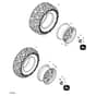 John Deere XUV825M - PC13309 - Wheels - ST897298