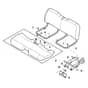 John Deere XUV825M - PC16090 - Bench Seat - ST1001247