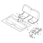 John Deere XUV825M - PC16090 - Bench Seat - ST1001249