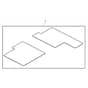John Deere XUV825M - PC16090 - Floor Mat - ST783954