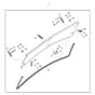John Deere XUV835E - PC13094 - Half Windshield - ST868333