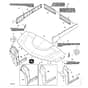 John Deere XUV835E - PC13094 - Hood - ST909437