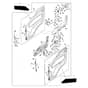 John Deere XUV835E - PC16094 - Door Kit - ST1002417