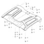 John Deere XUV835E - PC16094 - Roof - ST1003263