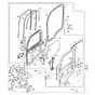John Deere XUV835E - PC16094 - Door Kit - ST1004104