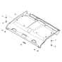 John Deere XUV835M - PC13095 - Headliner - ST899774
