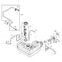 John Deere XUV835M - PC13095 - Fuel Tank ( - 030000) - ST901680