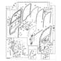 John Deere XUV835M - PC13095 - Door Kit - ST919988