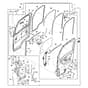 John Deere XUV835M - PC16082 - Door Kit - ST1004108