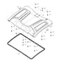 John Deere XUV835R - PC13096 - Roof - ST898291