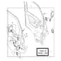John Deere XUV835R - PC13096 - Side Mirrors - ST921634