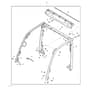 John Deere XUV835R - PC16091 - Rollover Protective - ST1002624