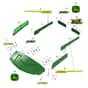 John Deere XUV835R - PC16091 - Hood - ST1064525