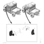 John Deere XUV835R - PC16091 - Side Mirrors - ST1085726