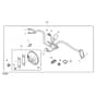 John Deere XUV850D - PC9619 - Horn Kit - ST565167
