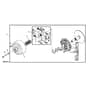 John Deere XUV850D - PC9619 - Primary Clutch - ST565190