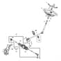 John Deere XUV850D - PC9619 - Steering Control - ST565197