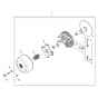 John Deere XUV850D - PC9619 - Primary Clutch - ST565247